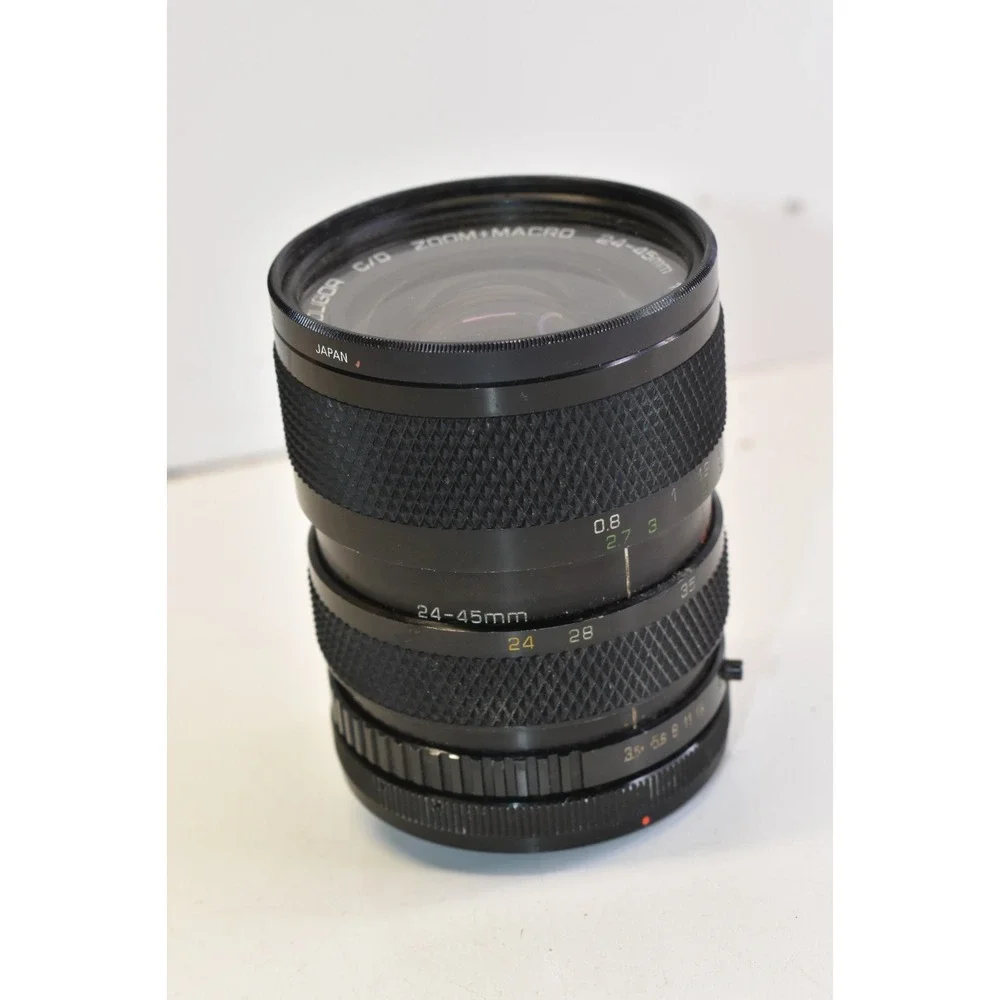 Soligor C/D Zoom + Macro to Telephoto Lens 24-45mm f3.5-4.5